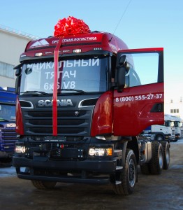 Продажа тягачей Хабаровск Якутия Scania R620V8 6x6