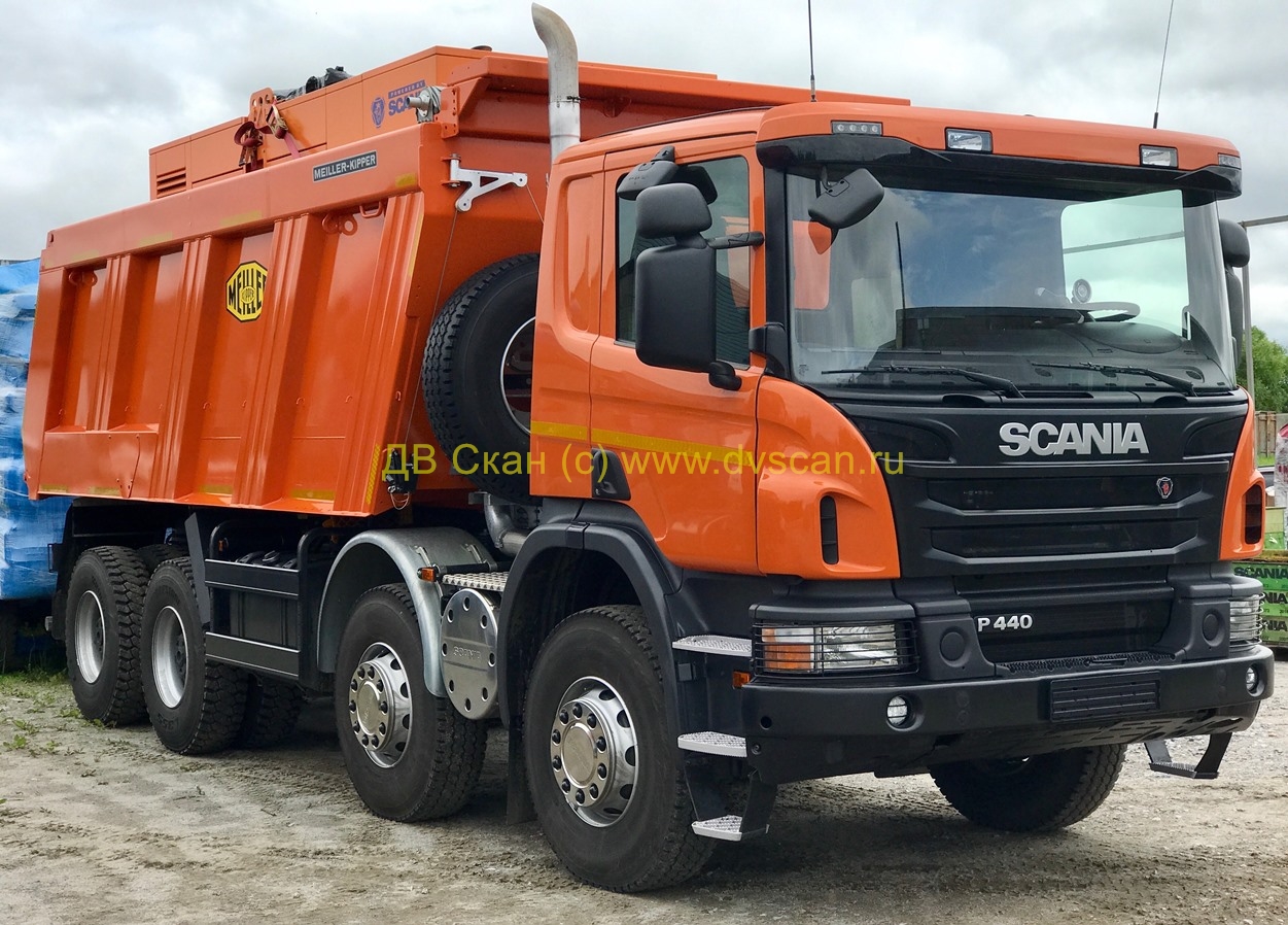 Карьерный самосвал 8х4 и ДГУ SCANIA для Магадана — Официальный дилер |  SITRAK | Продажа тягачей | Самосвалы HOWO T5G